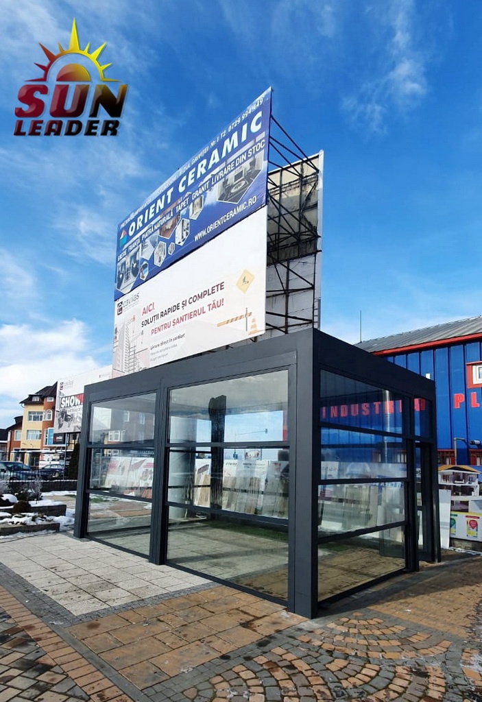 Showroom Cavilas Construct, partenerul Sun Leader in Brasov pentru terase