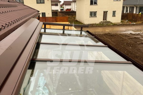 Acoperis de sticlă pentru terase. Sun Leader glass roof